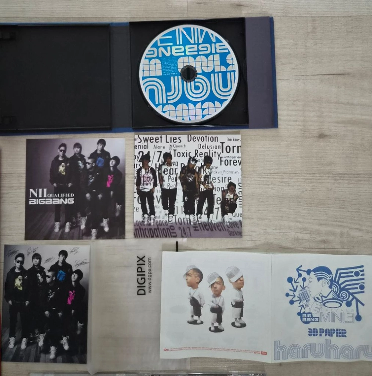 빅뱅 초반 CD 앨범 일괄3권 이미지
