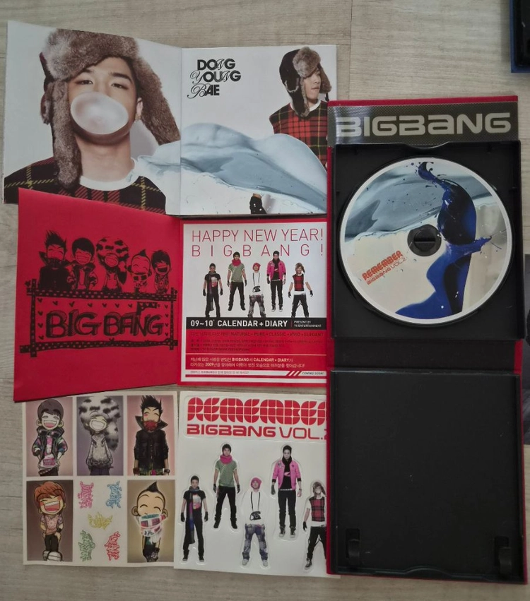 빅뱅 초반 CD 앨범 일괄3권 이미지