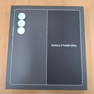 단순개봉 갤럭시Z폴드8울트라 512GB 단말자급제 판매합니다. 이미지