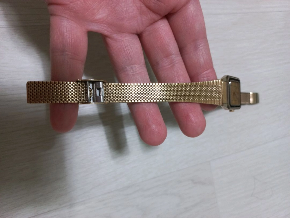갤럭시 금색 빈티지 손목시계,여성시계,남녀공용시계 이미지