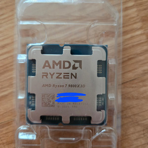 AMD Ryzen 7 9800X3D 국내 정품 CPU 판매합니다. 이미지