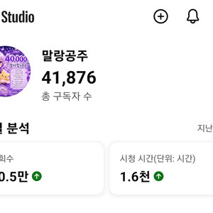 (급처가!) 순수 한국 채널 유튜브 채널구독자 4만명 채널 이미지