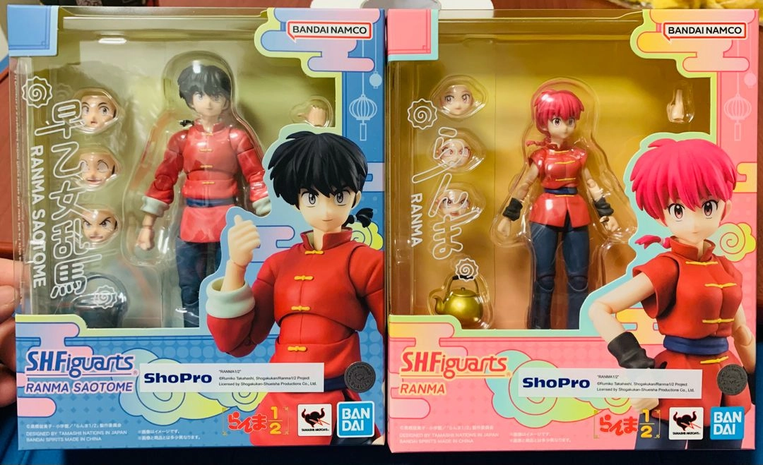 [반다이] S.H.Figuarts 란마 1/2 사오토메 란마(남 & 여 ver.) 2종 이미지