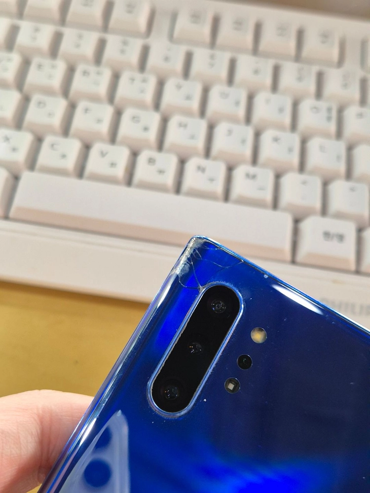 갤럭시노트10플러스 256블루 이미지