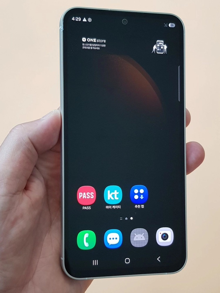 갤럭시S23FE 256G 화이트(S711) 무잔상 판매합니다 이미지