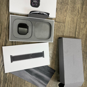 애플워치 울트라3 49mm 블랙티타늄. 새거급 이미지
