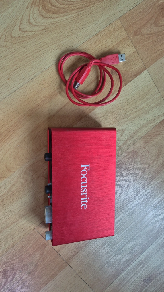 Focusrite Scarlett 2i2 오디오 인터페이스 오인페 - 안심되는 중고거래