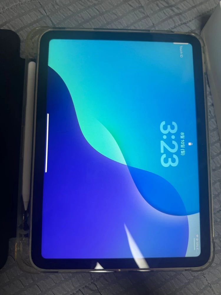 아이패드 실버 A16 128기가 와이파이 + 애플펜슬 USB-C 이미지