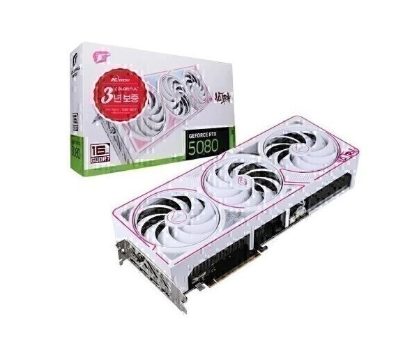 COLORFUL iGame 컬러풀 지포스 RTX 5080 ULTRA OC White D7 16GB 미개봉 새제품 - 안심되는 중고거래