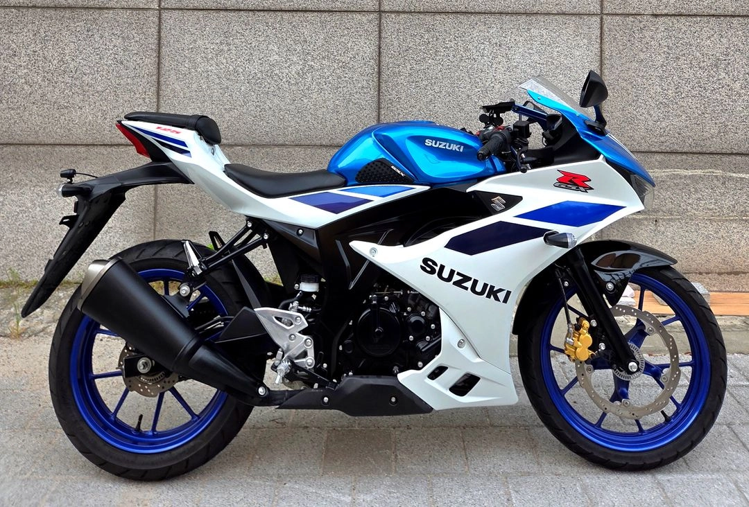 스즈키 GSX-R125 25년식 3700km ,카플레이 블박2채널 이미지