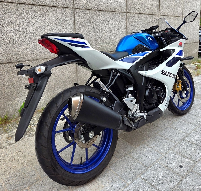스즈키 GSX-R125 25년식 3700km ,카플레이 블박2채널 이미지