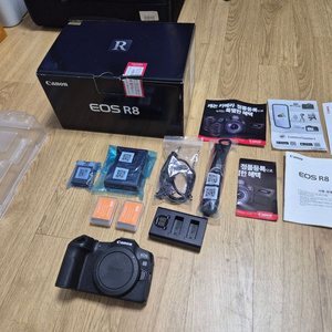 캐논 r8 미러리스 카메라