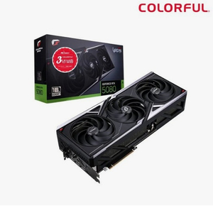 COLORFUL 지포스 RTX 5080 Vulcan OC D7 16GB 미개봉 새제품 컬러풀 5080 불칸 이미지