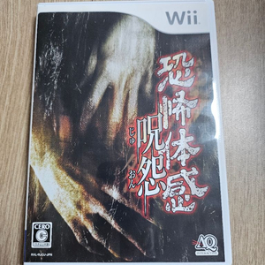 닌텐도 wii 공포체험 주온 일본판 이미지