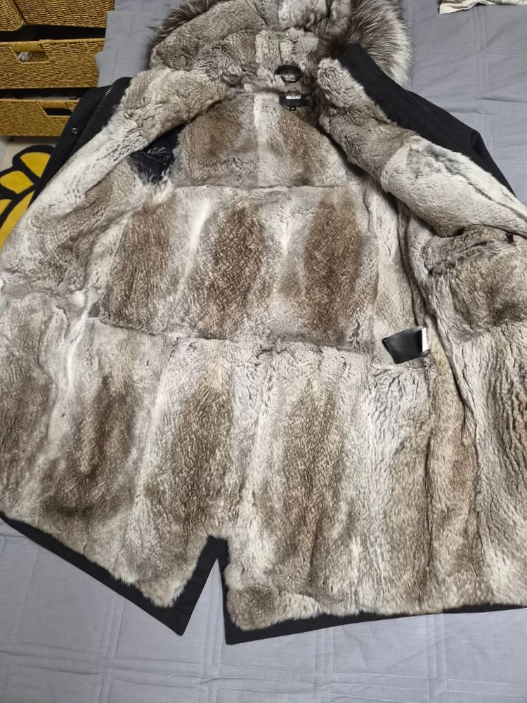프리미엄패딩 맥케이지 여자 롱패딩 레나 XR 토끼털 다운 롱패딩(상태최상) 이미지