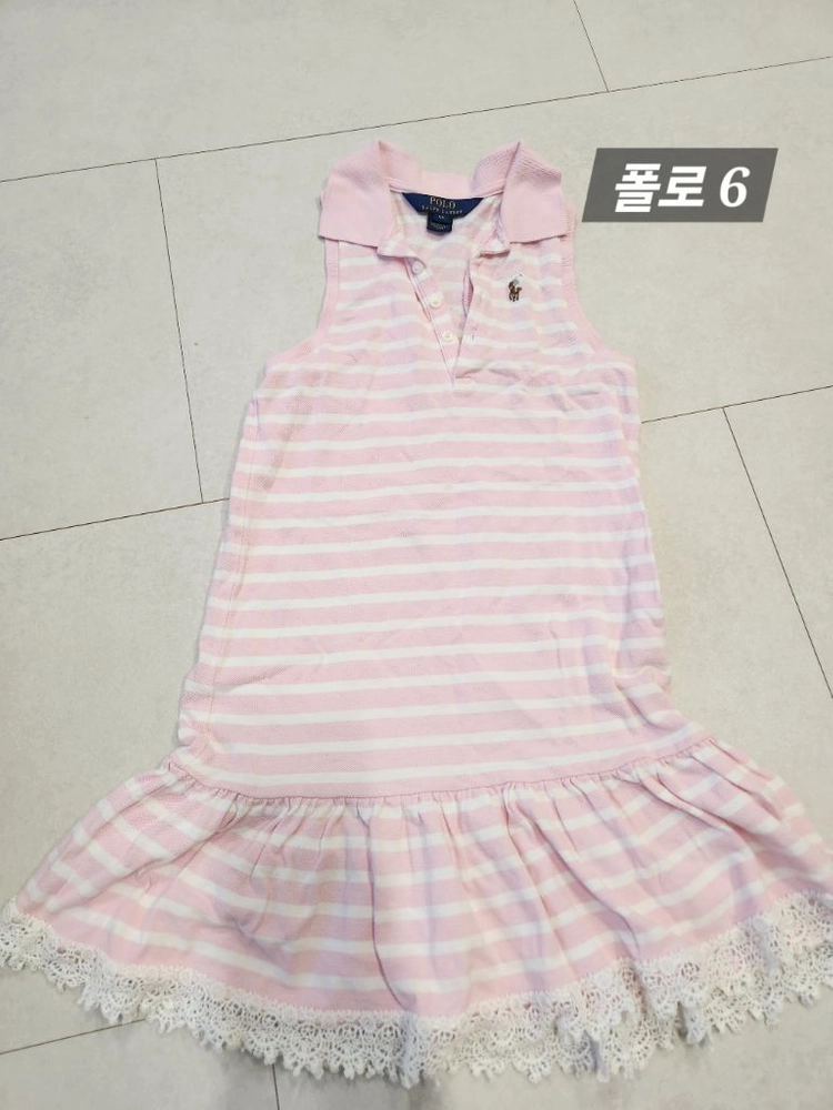 폴로 여아 원피스 5~ 6사이즈 여러벌 외 옷 다양 이미지
