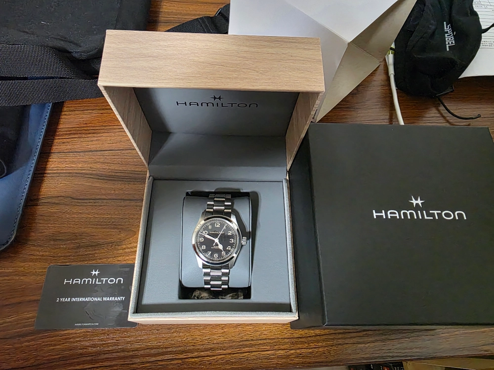 해밀턴 머피38mm 브슬 팝니다 이미지