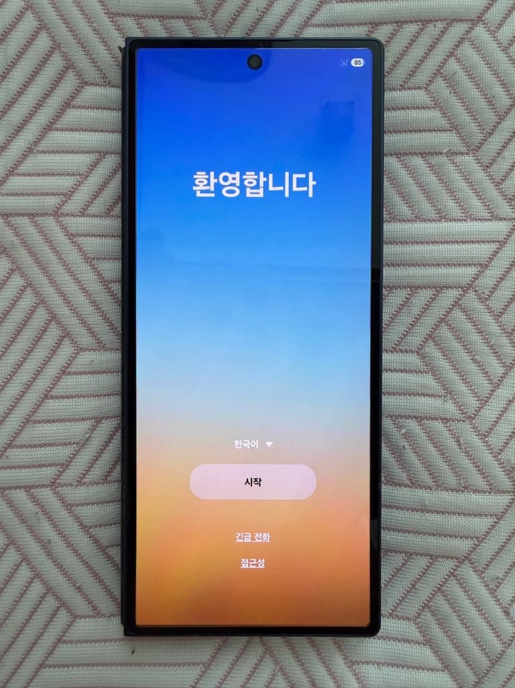 갤럭시Z폴드6 (자급제/512기가/네이비) 특A급 이미지