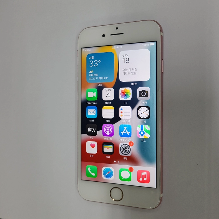 아이폰6S 16GB 로즈골드 중고폰 배터리90% 기능정상 사진폰 277104 이미지