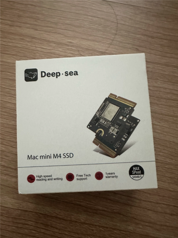 M4 맥 미니 16Gb + Sandisk 2Tb 자가교체 이미지