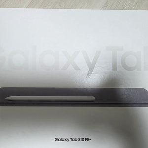삼성 갤럭시 탭 S10 FE 플러스 128gb wifi 그레이 미개봉 팜 이미지