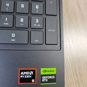 신품급 빅터스15 게이밍 노트북 R9 32램 RTX4060 SSD 1테라