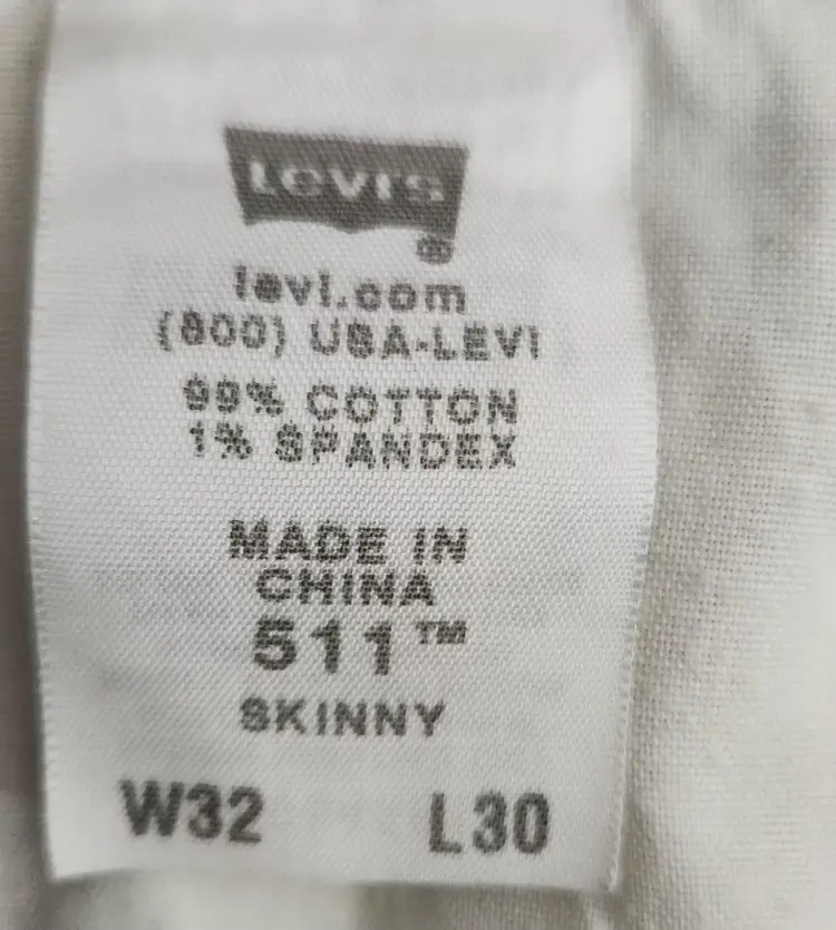 [LEVI'S 리바이스] 32인치 511청바지 데님팬츠 이미지