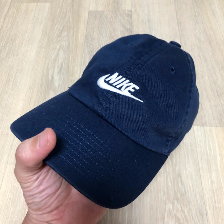 (OS) 나이키 NIKE 헤리티지86 퓨추라 워시드 볼캡 모자 네이비 이미지