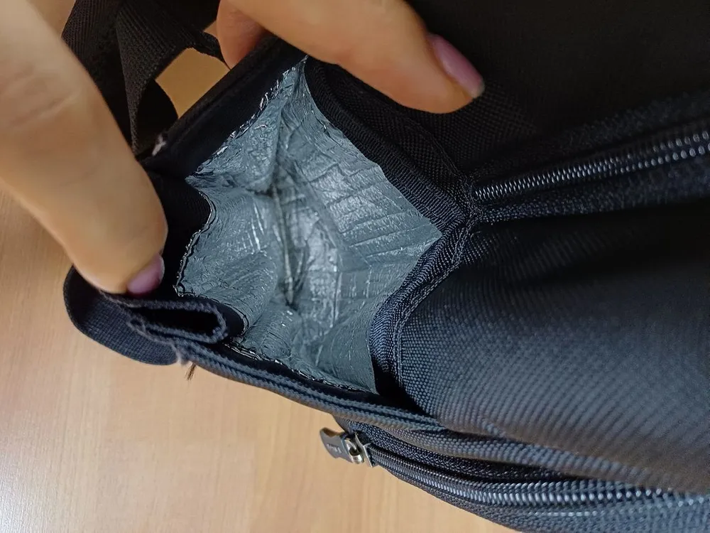 캉골 백팩 책가방 검정색 이미지