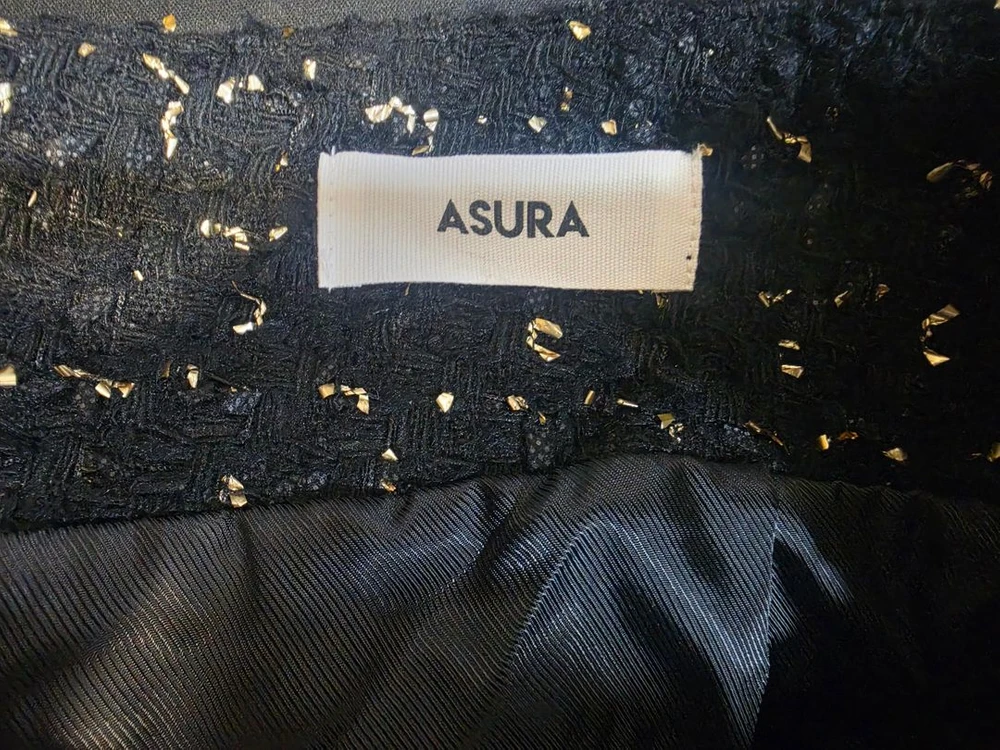 [디자이너브랜드/새상품] 아수라(ASURA) 트위드 크롭 셋업 (자켓+스커트) 이미지