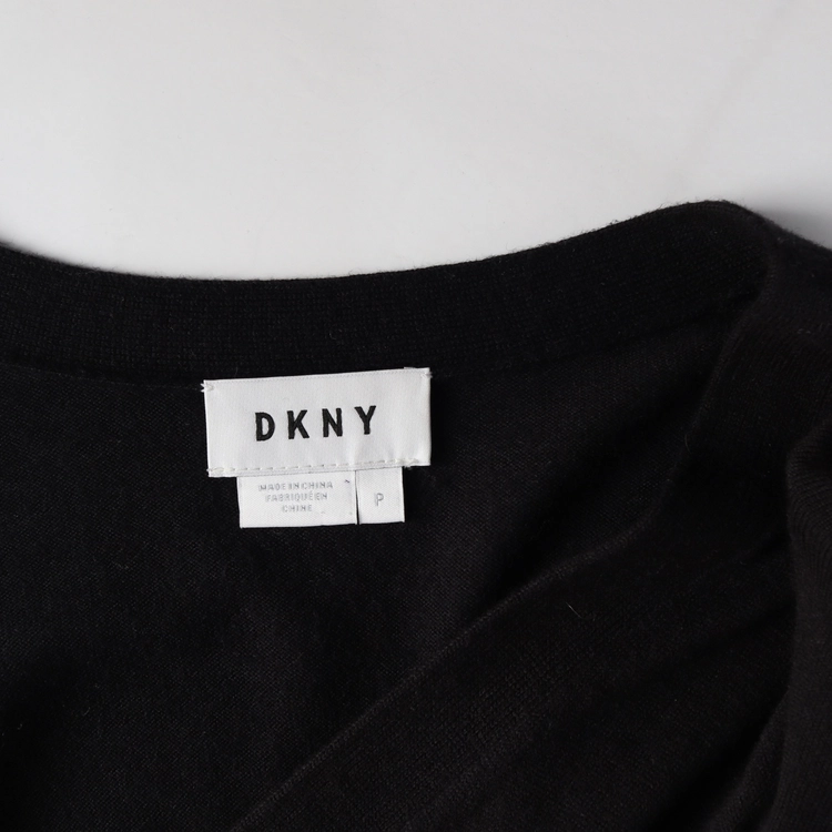 디케이엔와이 DKNY 울 블렌드 언발 밑단 롱 가디건 이미지