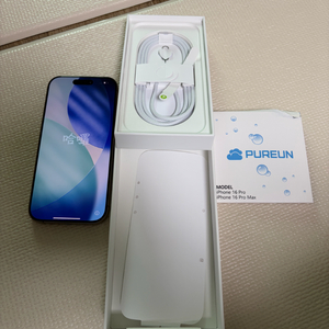 아이폰16pro 256gb 데저트티타늄 s급 이미지