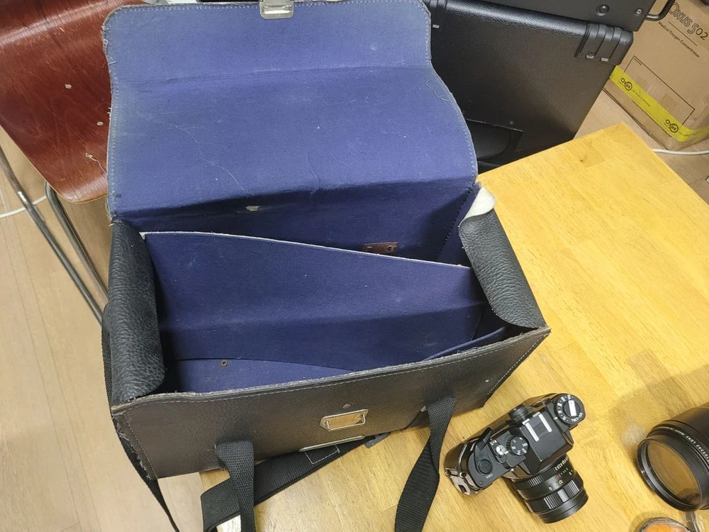 러시아제 제니트 122S(Zenit 122S) 망원 필름카메라 풀셋 이미지