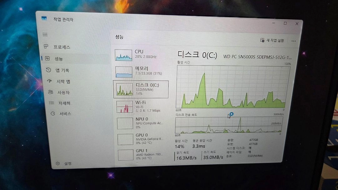 레노버 LOQ 15AHP10 판매합니다(24기가 램) 이미지