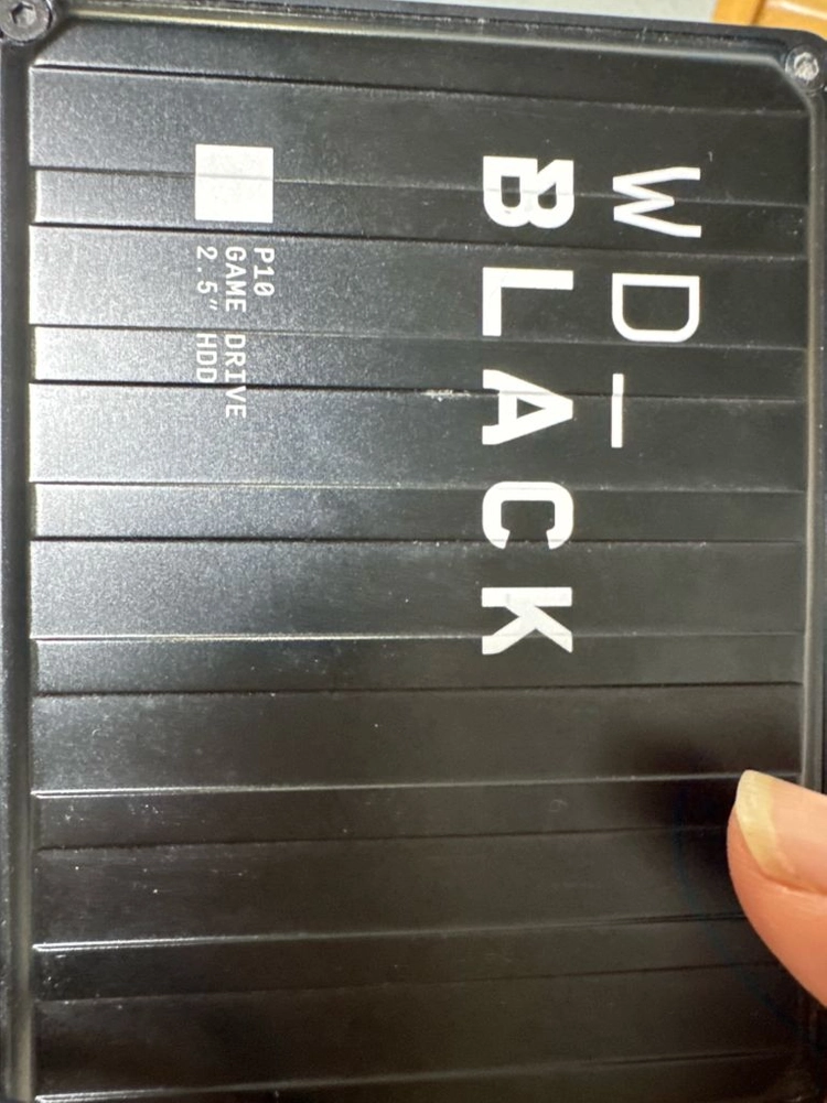 WD BLACK p10 5tb 이미지