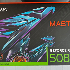 기가바이트 RTX 5080 AORUS MASTER 미개봉 새제품 이미지