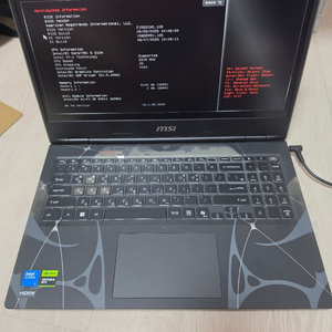 MSI CYBORG 15 인텔 코어5 210H RTX5050 DDR5 8G 게이밍 노트북 팝니다. 이미지