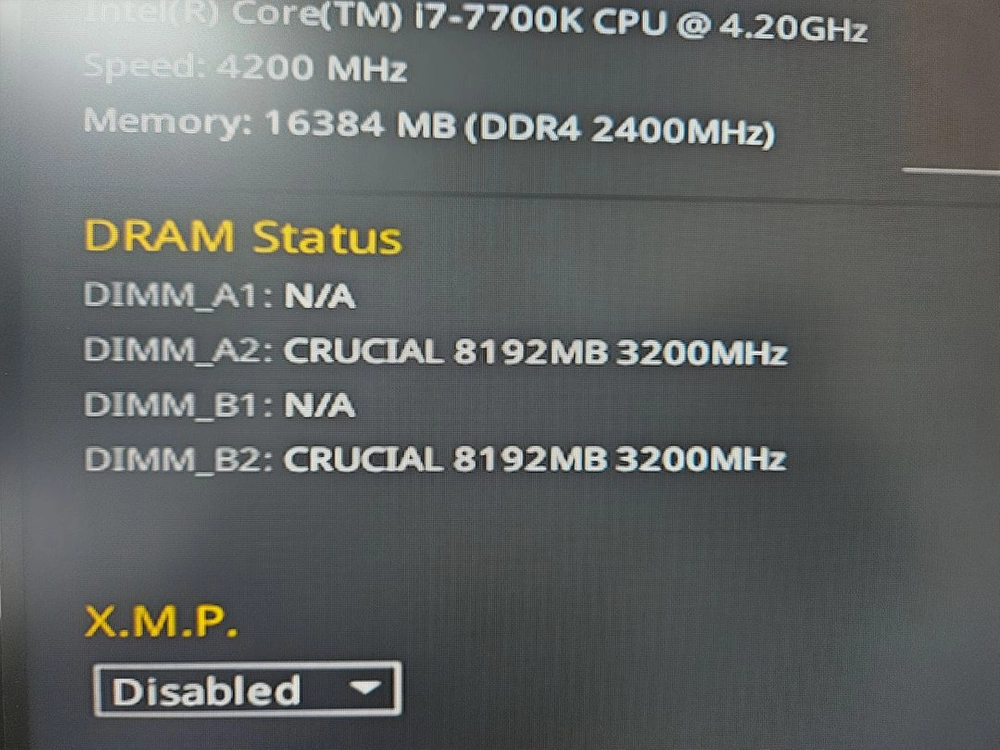 마이크론 Crucial DDR4-3200 CL22 대원씨티에스 (8GB x2) 16GB 이미지