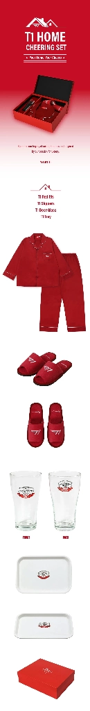 티원 홈치어링세트 (사이즈 L~XL, 현재 티원샵에서 판매중인상품) TI HOME CHEERING SET 새 상품 이미지