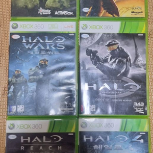 XBOX360 헤일로 시리즈 콜오브듀티 이미지