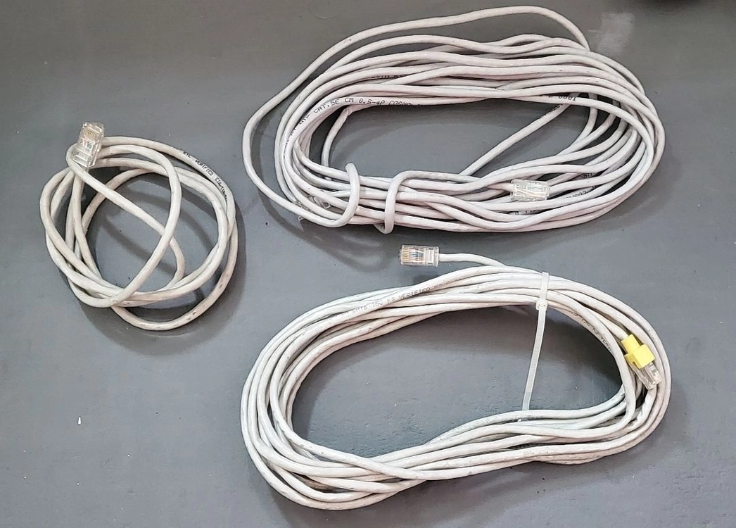 케이블류 몽땅, 케이USB2.0 A to B , 8자 케이블, 동축 케이블, 랜선 이더넷 케이블, TV안테나 동축 이미지