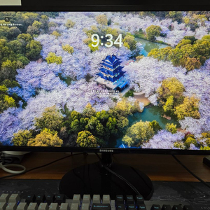 삼성 모니터 27인치 S27F350FHK 2020년식 이미지