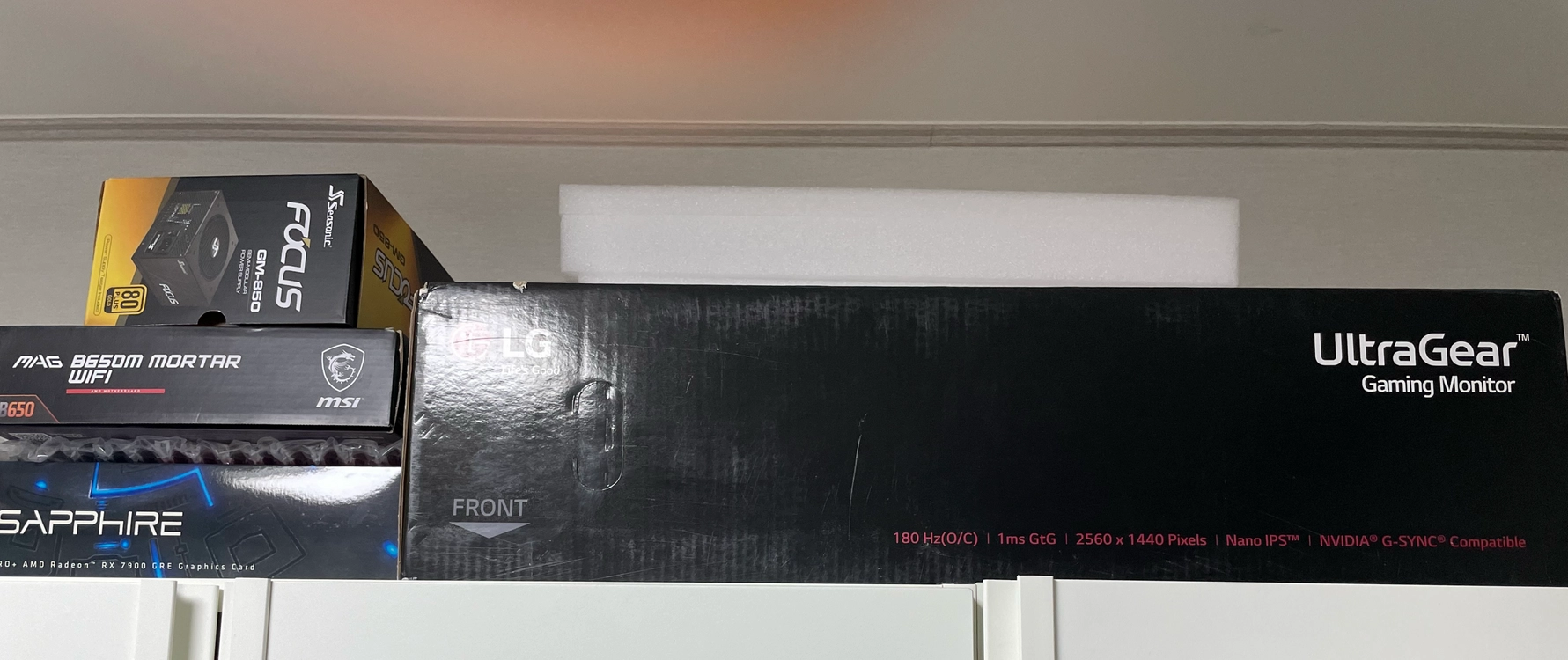 LG 울트라기어 27GP850 QHD 180Hz (Nano-ips) 이미지