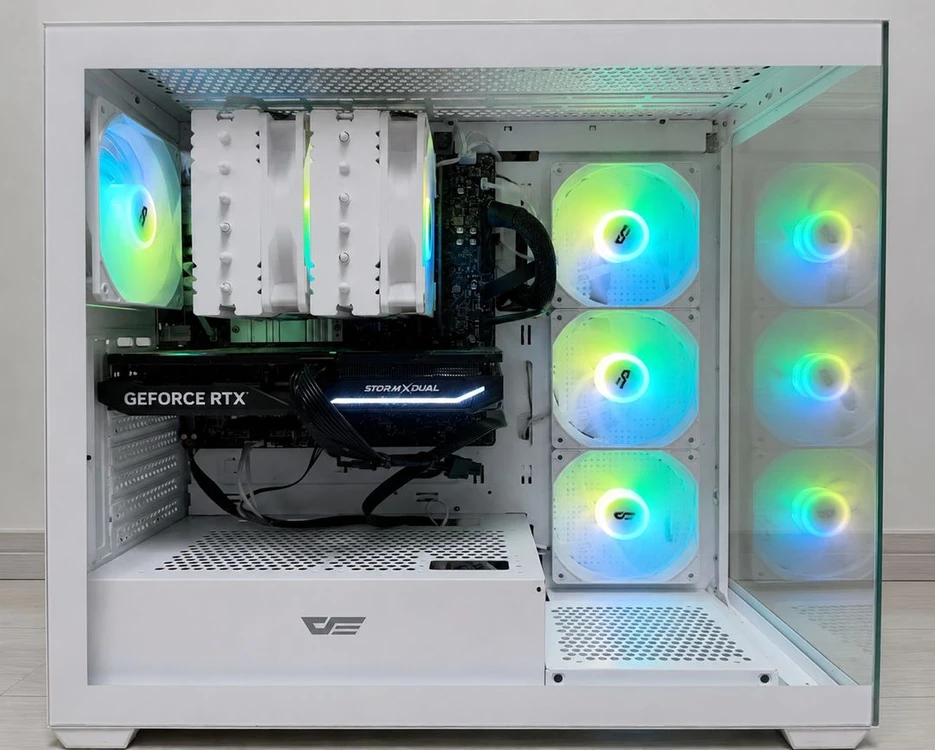 RTX 4060 Ti / i5-12400F 게이밍PC 풀세트 32GB + 32인치 165Hz 이미지