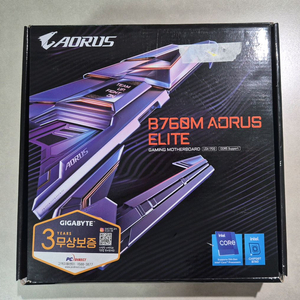 GIGABYTE B760M AORUS ELITE DDR5 이미지