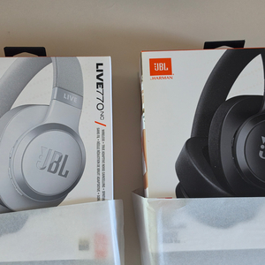 (분당)JBL Harman LIVE 770NC 노이즈캔슬링 무선헤드폰 (블랙/화이트/블루/핑크) 미개봉 새제품 이미지