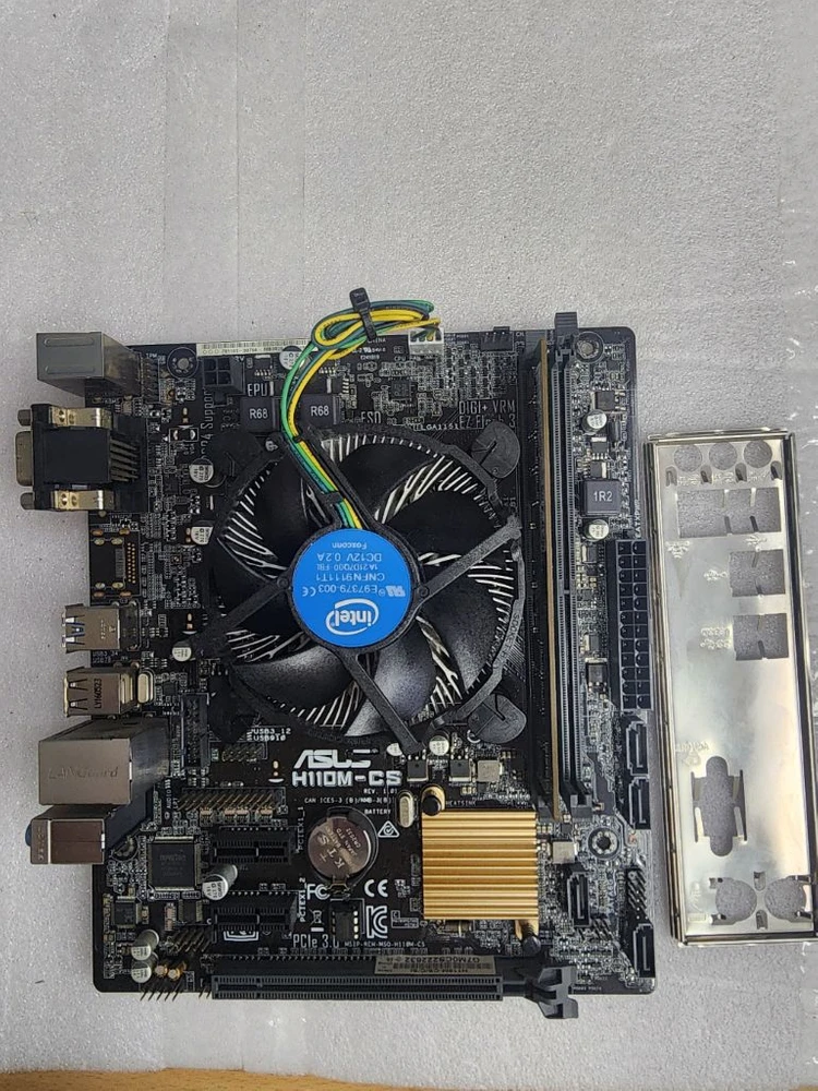 인텔 i5 6600 asus h110메인보드 이미지