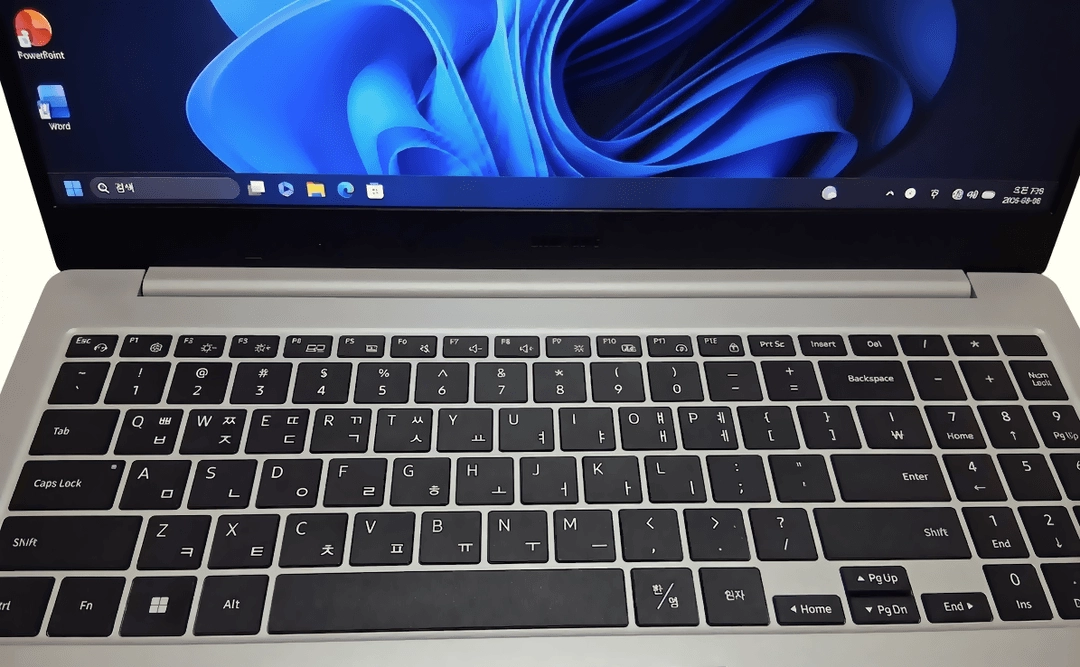 삼성 갤럭시북2 NT550XED 12세대 i3 16GB SSD 250GB 사무용 노트북 이미지