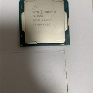 인텔 코어 i5 7500 이미지
