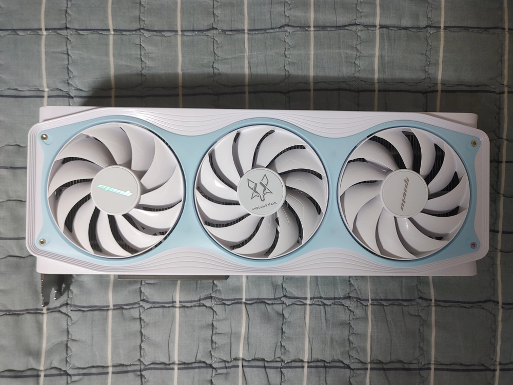 MANLI 지포스 RTX 5080 Polar Fox OC V2 D7 16GB 대원씨티에스 팝니다. 이미지